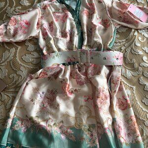 SOLD Floral Print Romper
